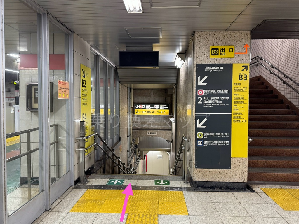 乗り換え経路