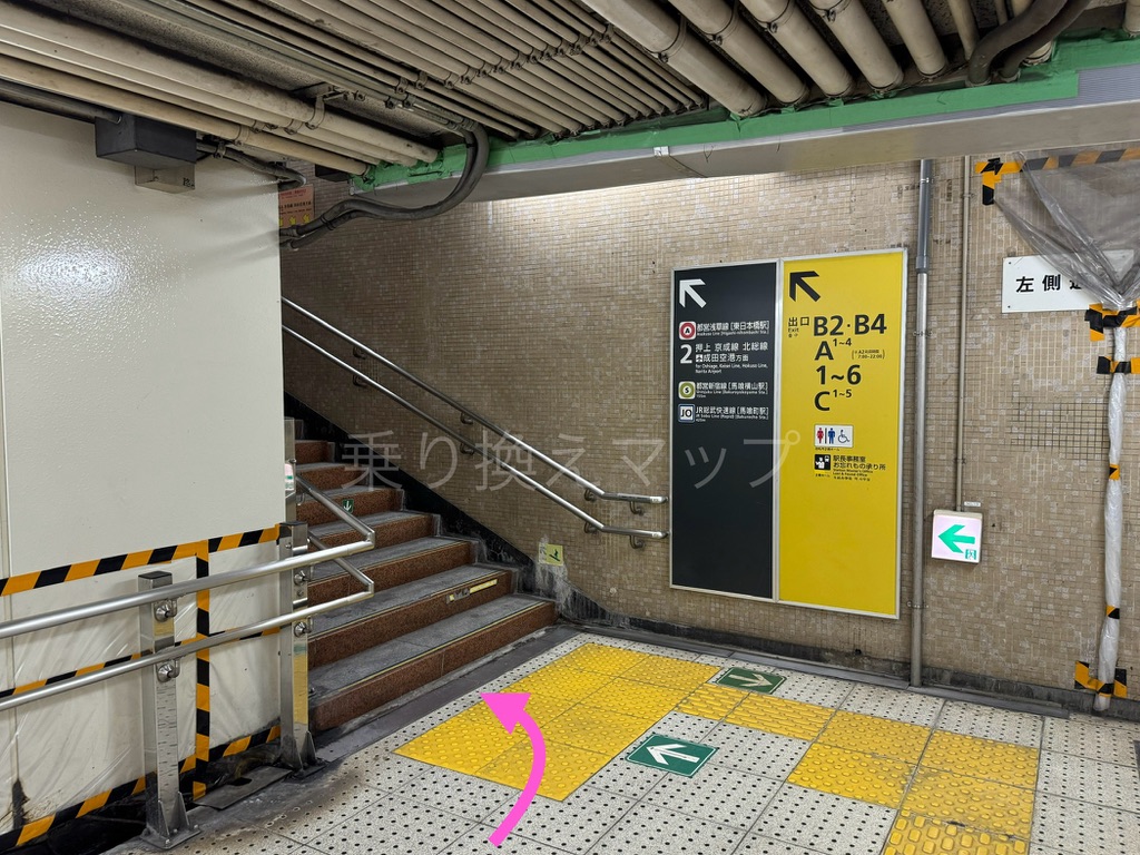 乗り換え経路
