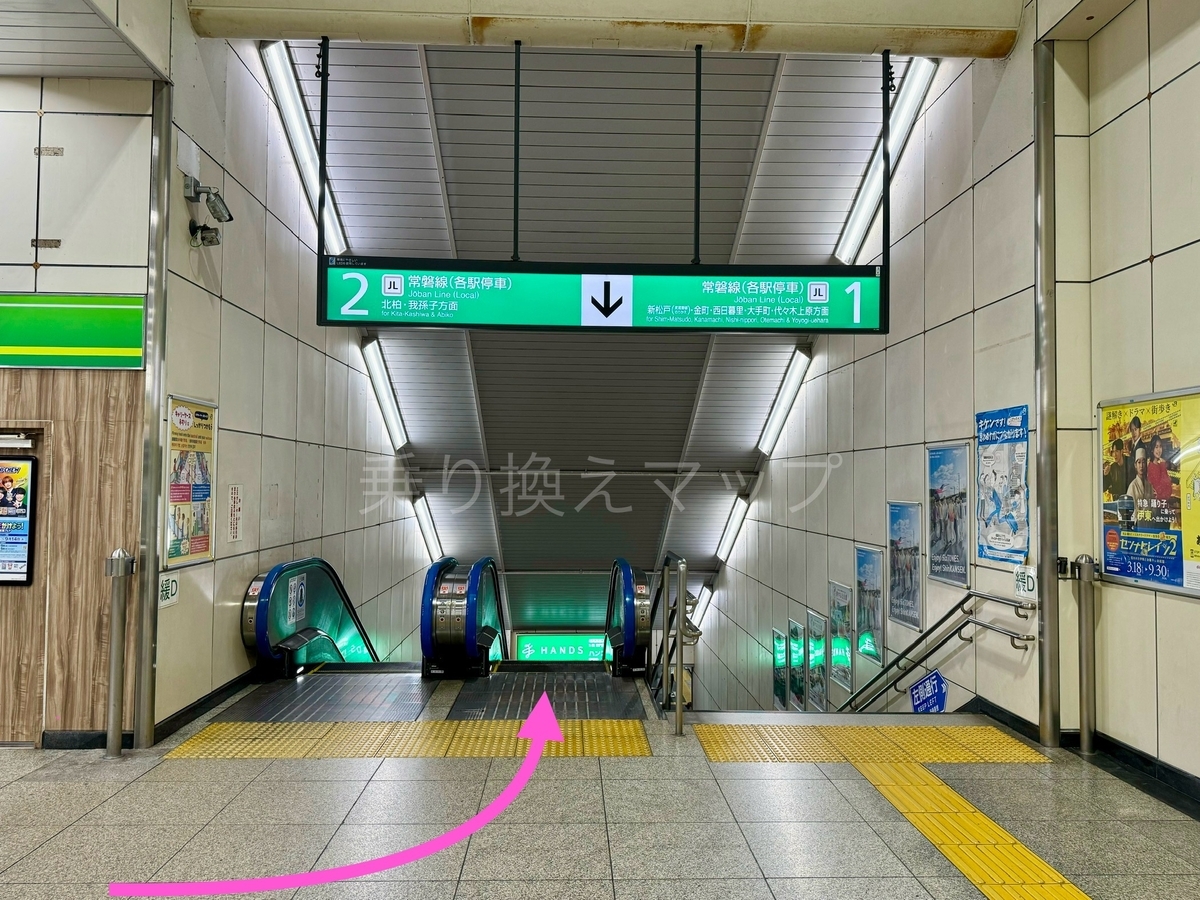 乗り換え経路