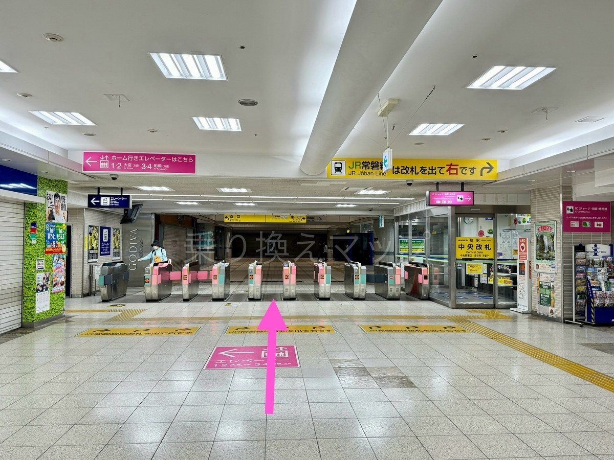 乗り換え経路