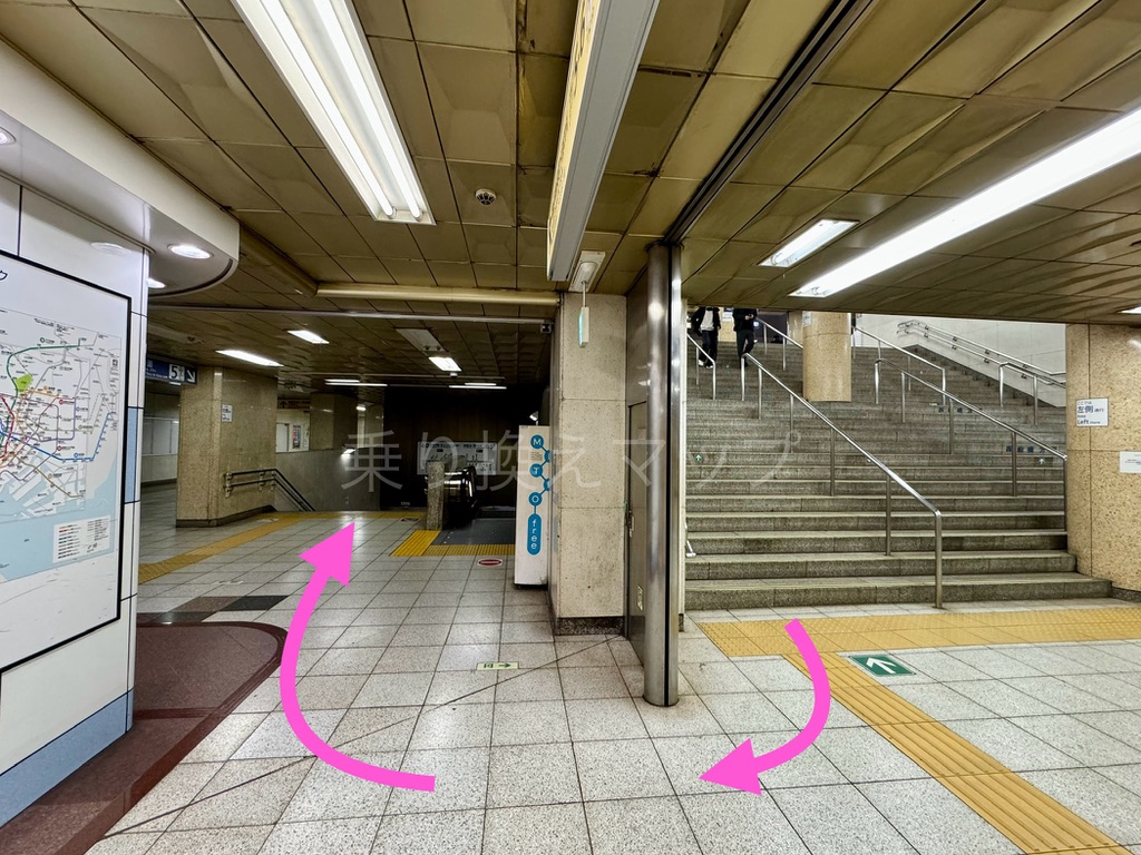 乗り換え経路