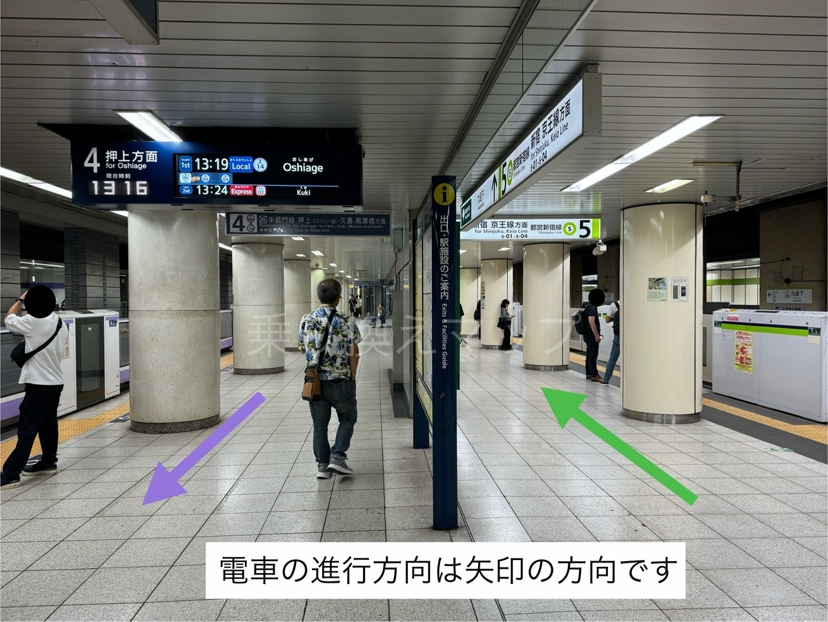 乗り換え経路