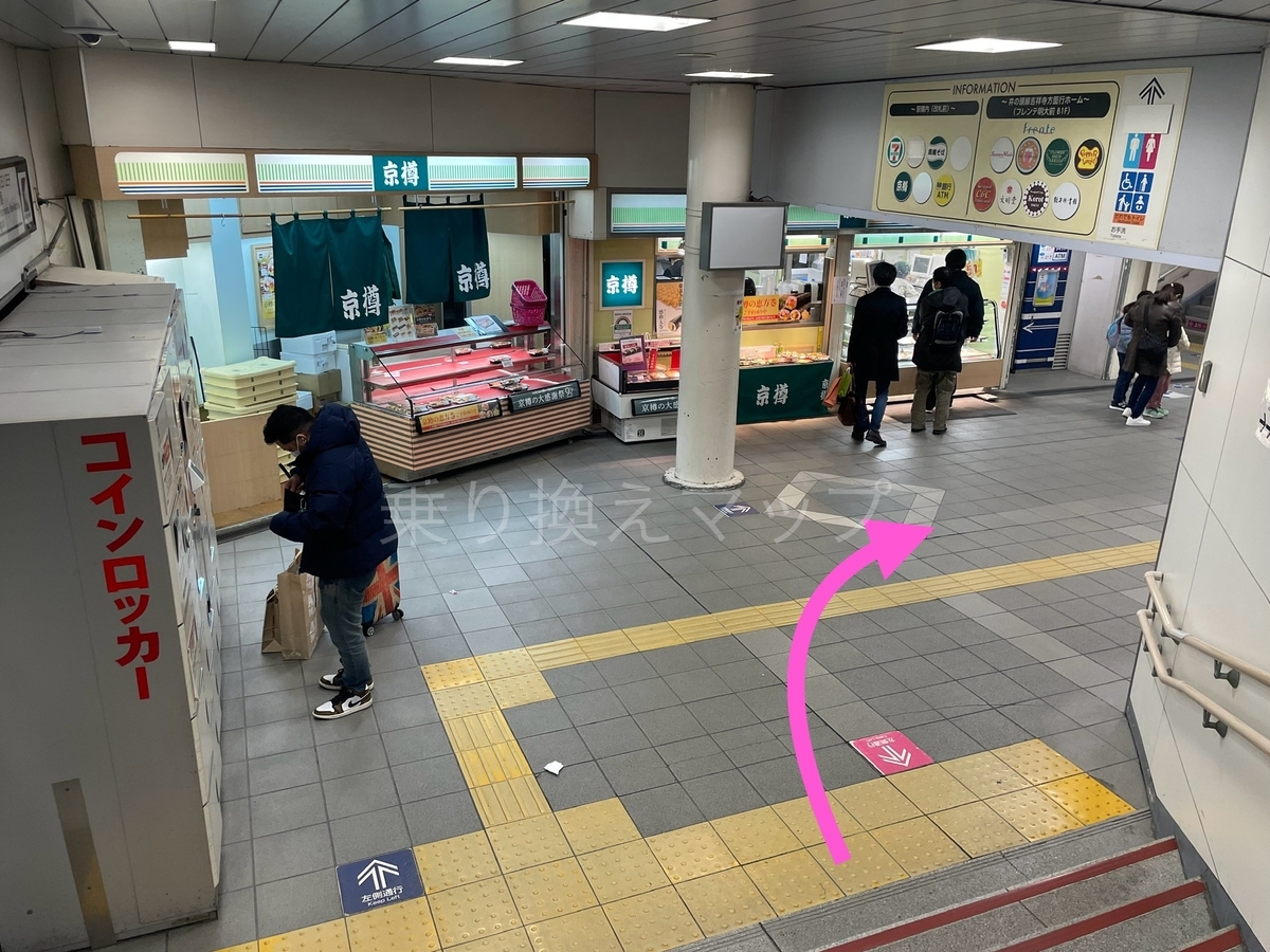 乗り換え経路