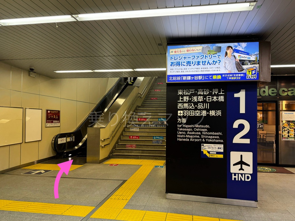 乗り換え経路